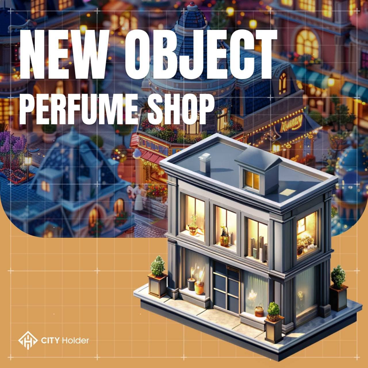 🌆 В City Holder появилась новая карточка "Perfume Shop"!