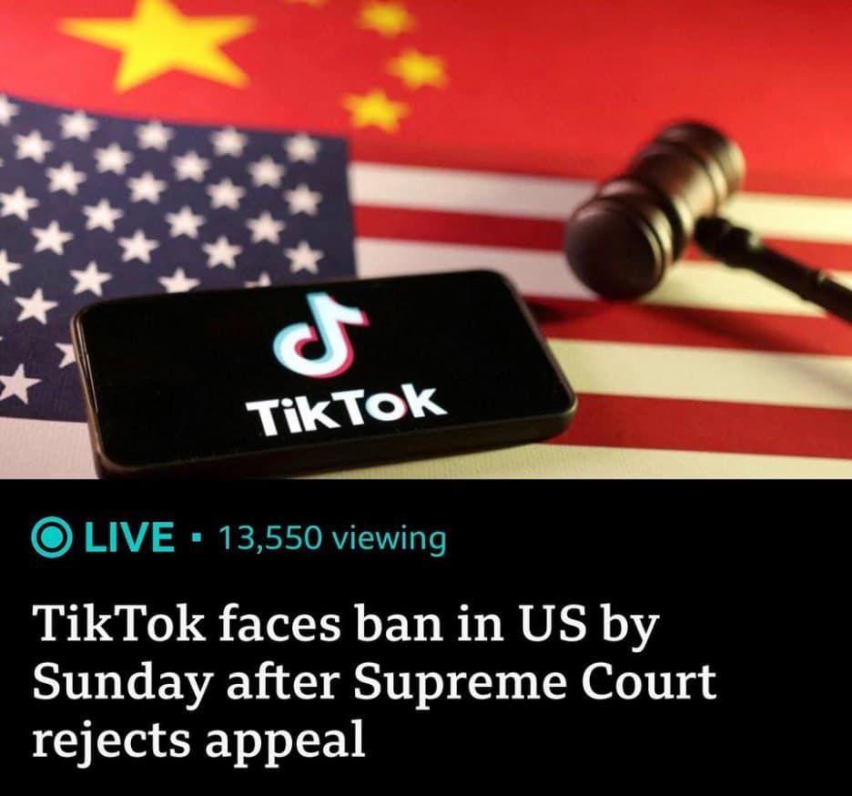 🎥 Tik-Tok запретят в США уже в это воскресенье?