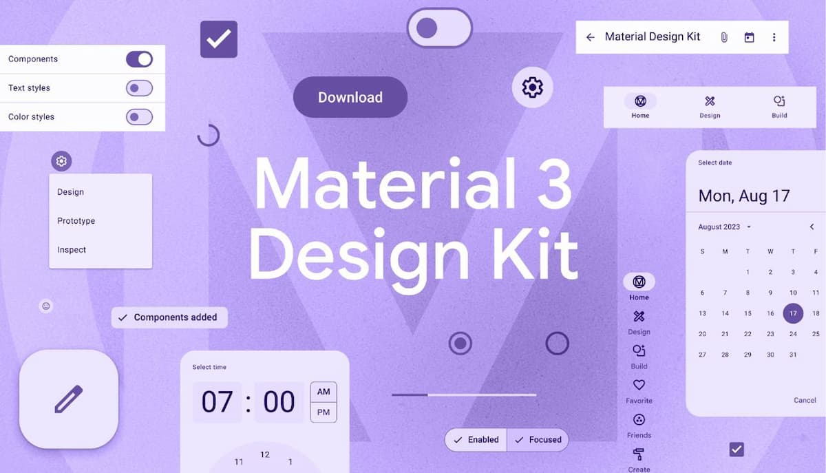 Material 3 Design Kit