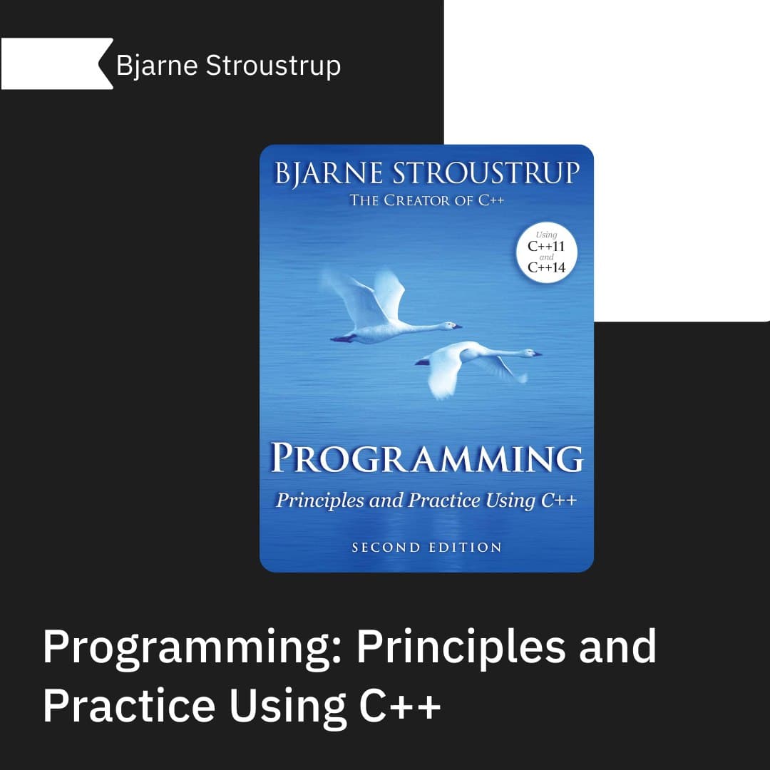 📚 Programming: Principles and Practice Using C++ (2023)